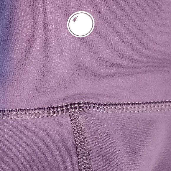 EUC ~ Yogalicious' Violet Colored Ultra Soft Lightweight Leggings (Size:  Med.) - Picture 4 of 5
